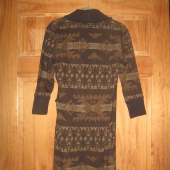 LRL Lauren Jeans Co. Brown Dress - Picture 3 of 4